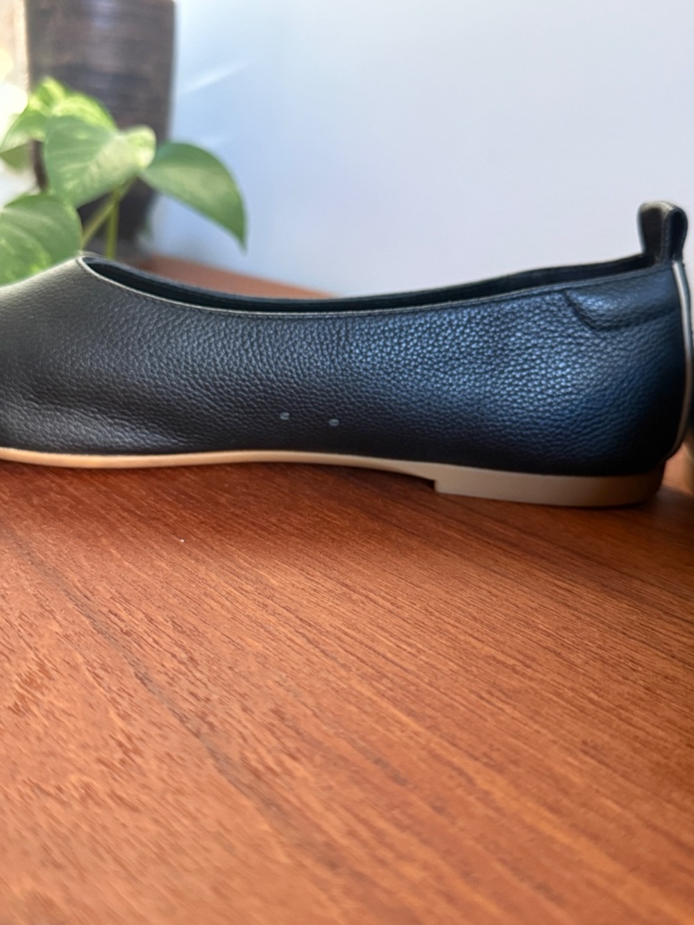 Everlane Black Leather Ballet Flats Size 8 - Picture 12 of 15